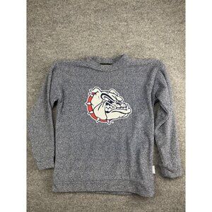 Gonzaga Bulldogs Sweater‎ Mens Medium Gray NCAA Football Pullover Woolly Threads